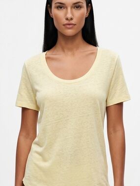 GAP | Linen Blend T-Shirt Sz M